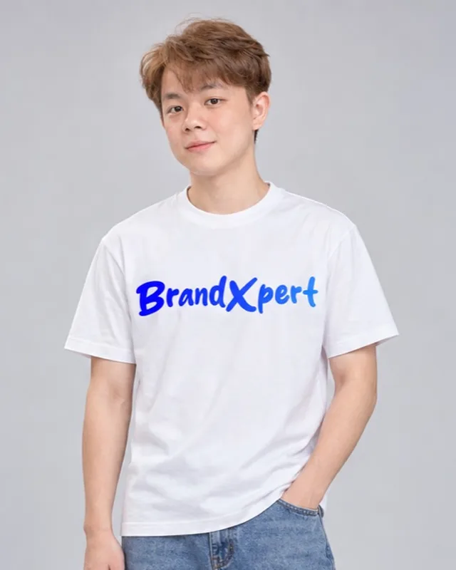 Ben Lim, founder of BrandXpert, in a BrandXpert T-shirt